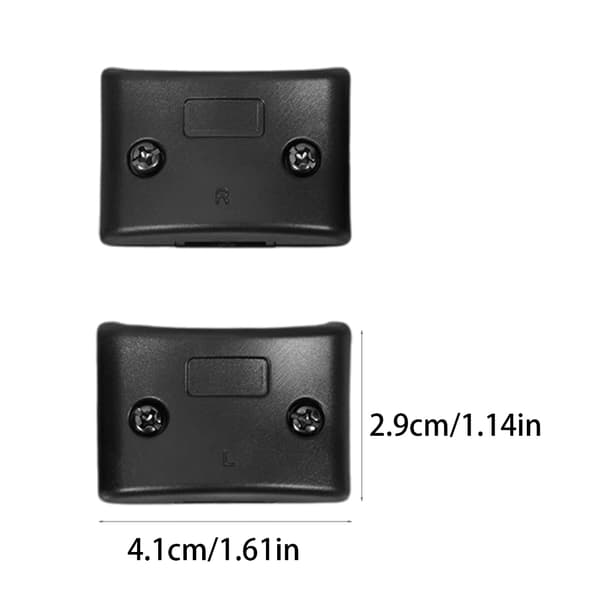 Erstatnings hodebøyle spenne gaming headset reparasjonsdeler for Cloud Silver trådløst headset hengselspenne L left