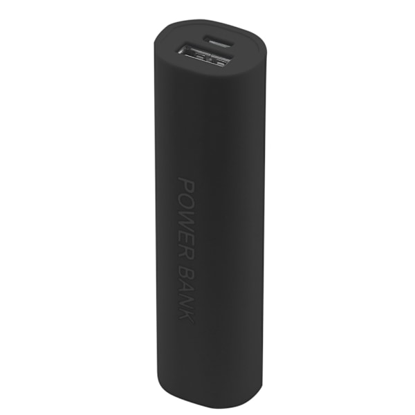 18650 Powerbank Skal Fodral för Power Bank för Mobiltelefoner MP3 MP4 PDA GPS Svetsfri Mobil Strömförsörjning Lättvikt Black