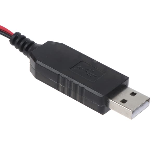 AA Batteri USB Strømforsyningsadapterkabel med afbryder erstatter 1 AA batteri 2m