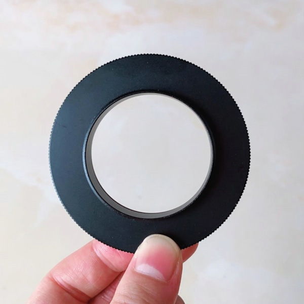 M42x0.75mm Skruvmonterad Kameraadapterring T2-M42 Teleskoplins/Vikbar lins