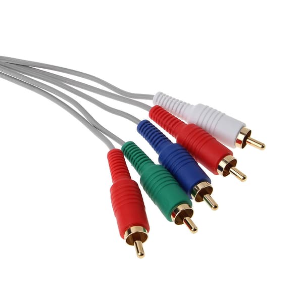 1,8 m komponent 1080P HDTV AV til 5RCA adapterkabel for konsoll