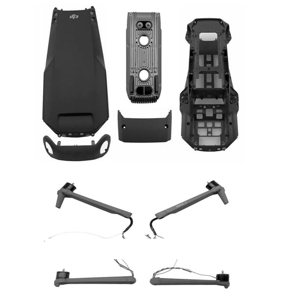 Kropsskal Motorarm til DJI 3 Platinum Drone Øvre/Midter/Bundskal null - Upper shell