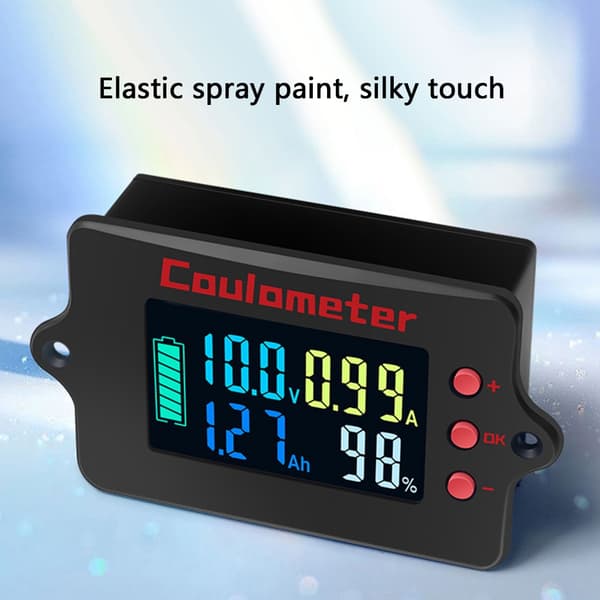 Bidirektionel Præcis Detektions Batteriovervågning Digital Voltmeter Amperemeter null - 0.5m data cable