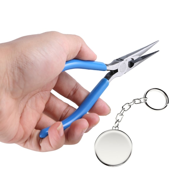 6 tum smyckestång Beading Clamp Lång Nål-Näs Tång för Smyckesreparation