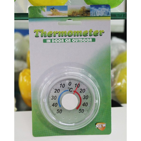 Fönstertermometer Inomhus/Utomhus Temperaturmätare för Hemmet