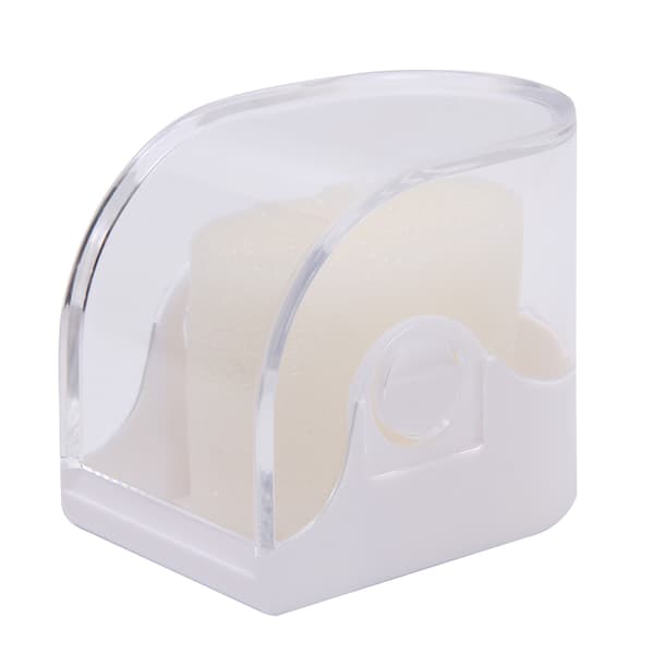 Transparenta Klockboxar Klockfodral Klockdisplay Förvaringsboxar Klocktillbehör White