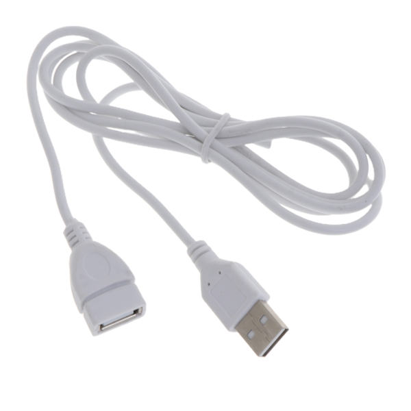 USB-förlängare, USB-förlängningskabel hane till hona USB-kabel lämplig för USB-tangentbord, mus, flash-enhet