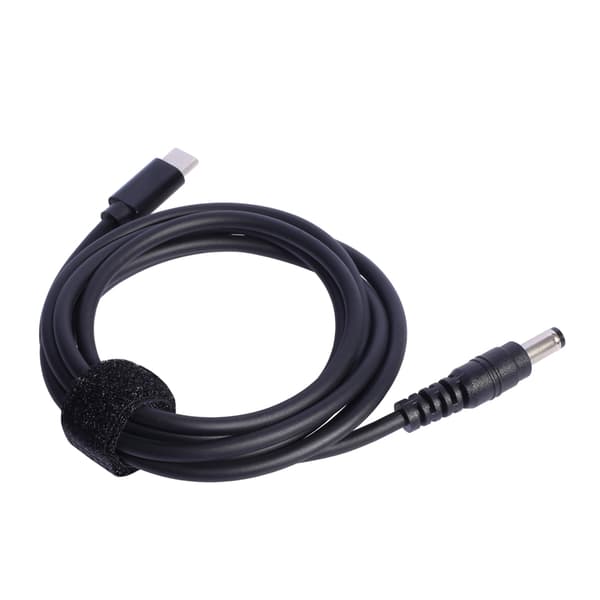 Type C til strømkabel 9V 12V 15V 20V USB C-plugger til hannladekabel 5.5x2.1mm - 12V