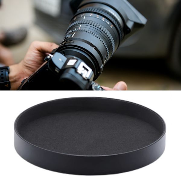 95mm Objektivskydd Professionell Metall Frontlock Kamera Fototillbehör för DSLR Kamera Objektivskydd Skyddande Omslag