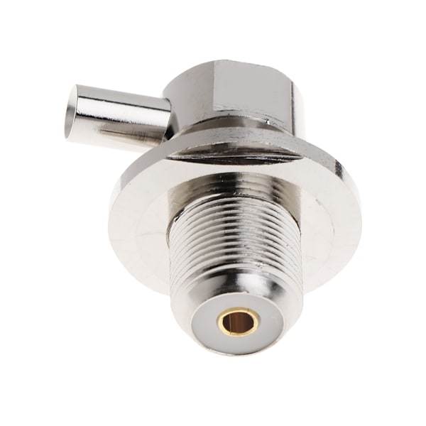 SO239 UHF Honkontakt Vinkelrät RF-kontakt för RG58 RG142 LMR195 Koaxialkabel