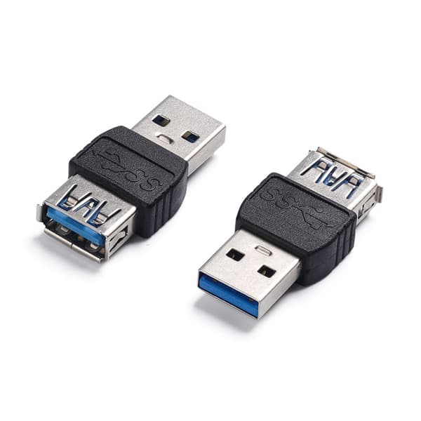 USB til USB3.0 Adapter USB3.0 Hunn til USB3.0 Hann Billader USB3.0 Konvertere for Bærbare Datamaskiner Mobiltelefoner Nettbrett