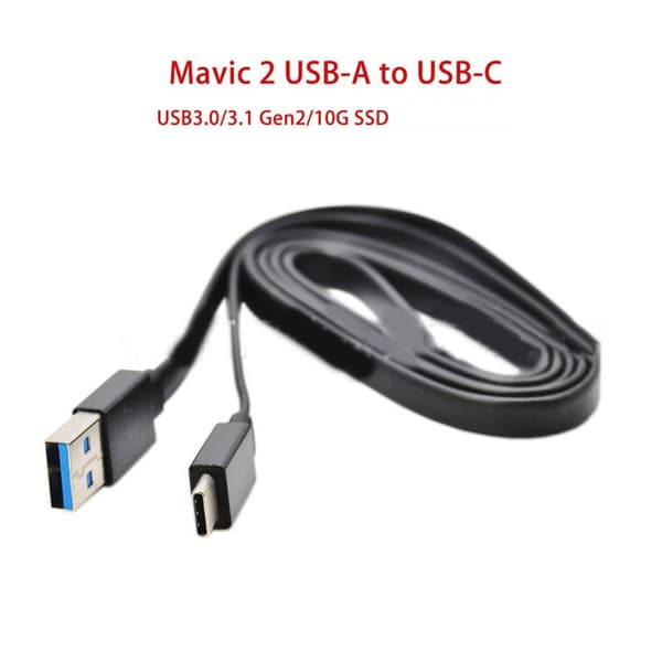 USB hane till hane datasynkroniseringsförlängningskabel för Mavic 2 Pro Zoom