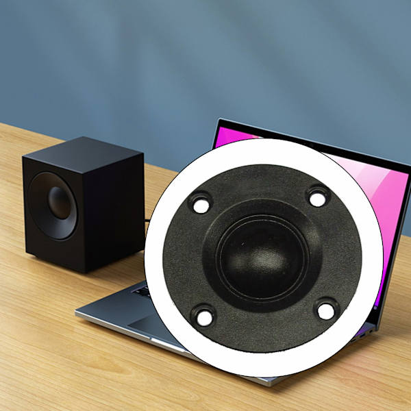 66mm 6Ohm 30W Full Range Högtalare Runda Högtalare 2 tum Dynamiska Spolar