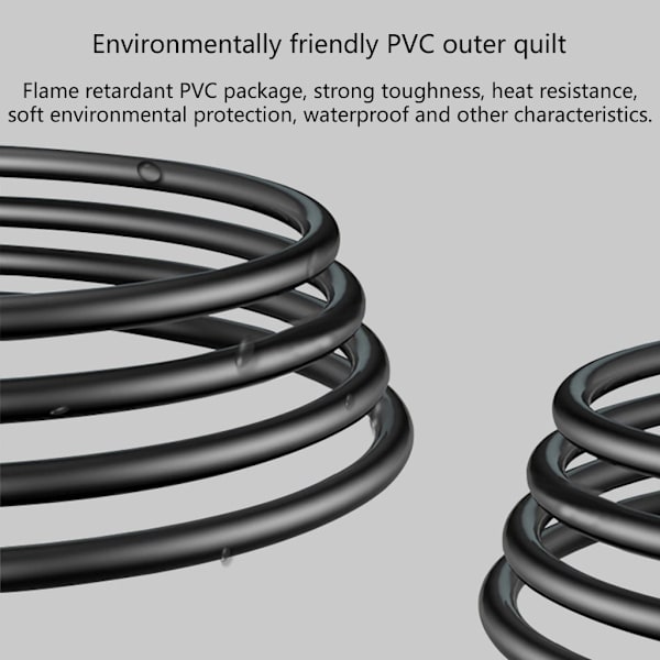 Hane C14 till Hona IEC320-C7+C5 Y-delare Strömkonverterare Kabel Förlängningsledning
