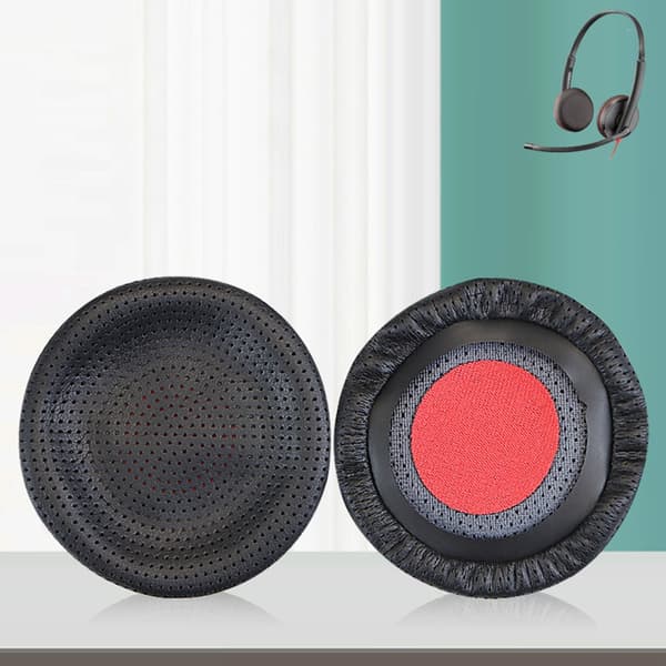 Slitesterke øreputer Støyreduserende puter for Blackwire C3225 hodetelefonørepute