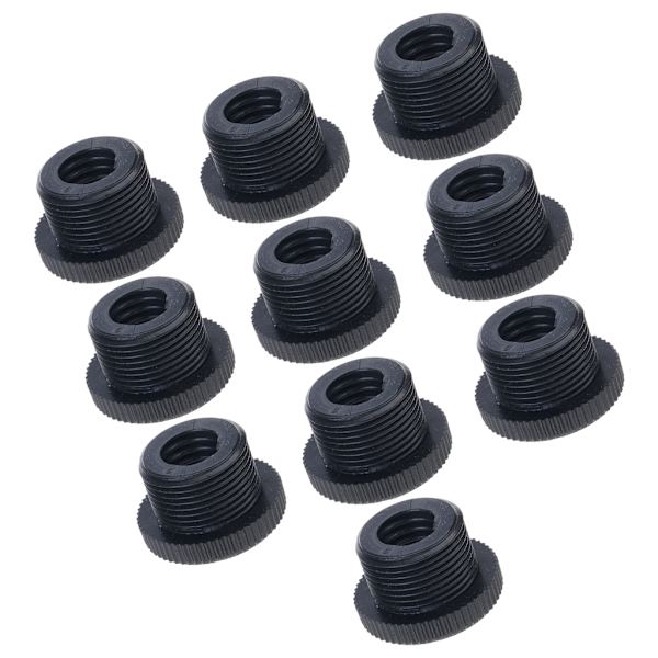 3/8 hun til 5/8 han skrueadaptere gevind til mikrofonstativmontering Plastic