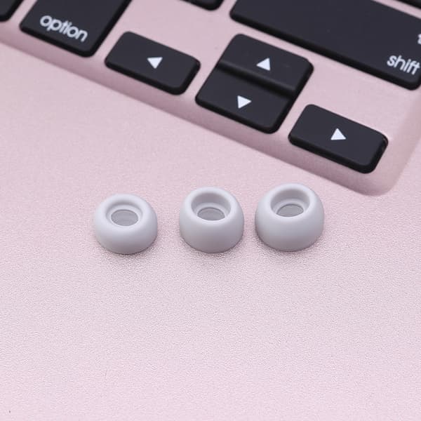 Ørepropper i silikon erstatningstips passer til in-ear-hodetelefoner for Glaxy Buds Pro Silver
