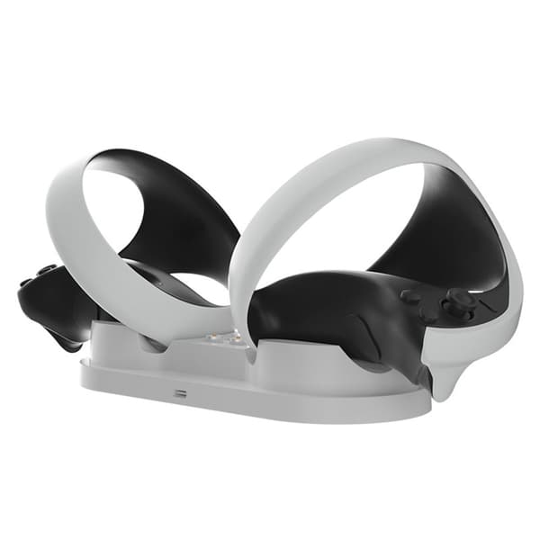 Multifunksjonell kontrollerladestasjon for PS VR2-håndtak og displaystativ
