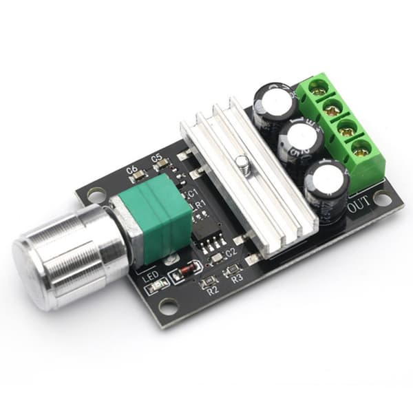 Motorhastighedsregulator PWM Justerbart Kontrollermodul Lysdæmper Guvernør null - 5A 4.5V to 35V