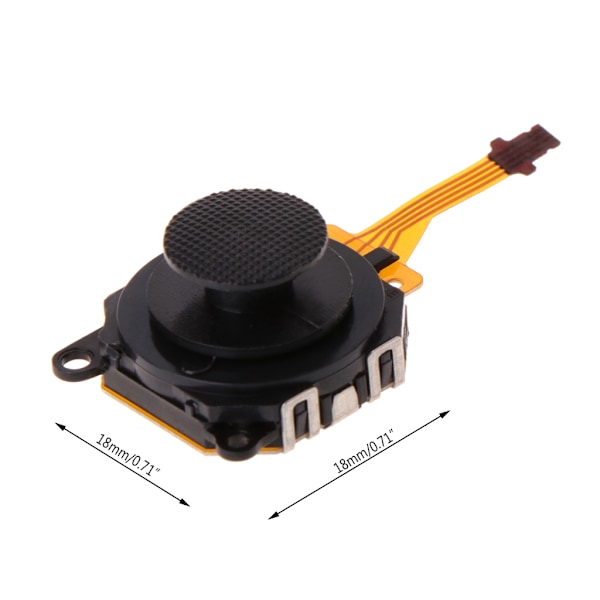 1 st. Ersättnings 3D Analog Joystick-knapp Tummepinne för PSP 3000