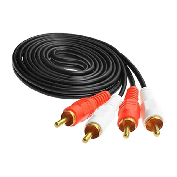2RCA til RCA Audio Video Kabel Han til Han 2RCA til 2RCA Audio Video AV Kabel