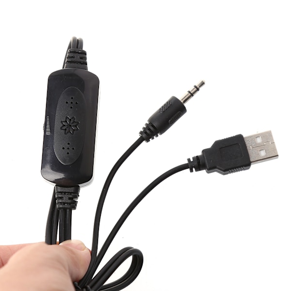 Trådlösa Mini USB-drivna Högtalare för Laptop PC MP3-anslutning Multimedia Högtalare Justerbar Volym Minihögtalare