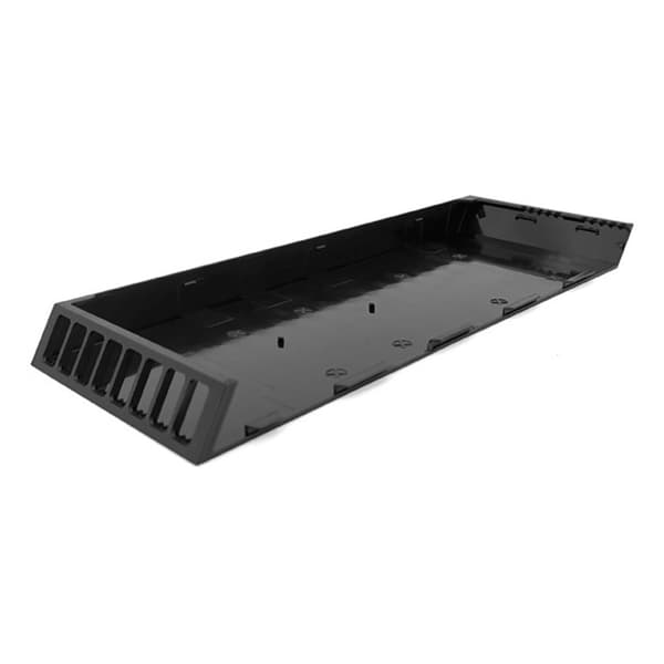 Erstatningsdeksel for konsoll Solid Matt HDD-brønn Harddiskdeksel for skall til etui for konsoll Black