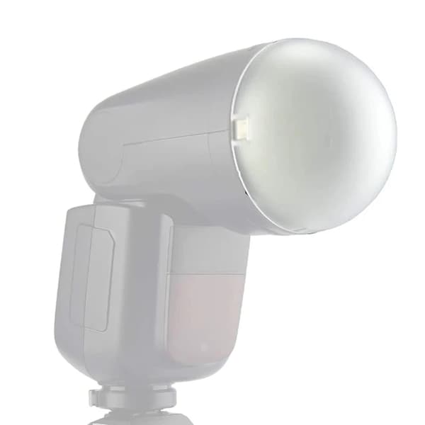 Kamera Set-top Flash Diffuser AK-R11 Dome Diffuser til V1 Flash-serien