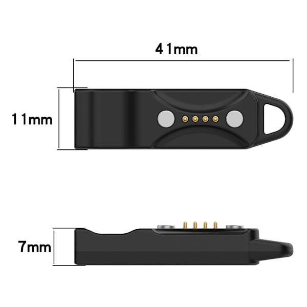 USB 4-polig Laddningskabeladapter för Polar Pacer/Pacer Pro Laddningskonverterare