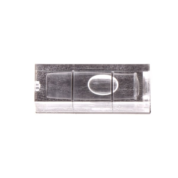 Mini vattenpass med magnetremsa Bildupphängande mätverktyg 29x11x10mm White