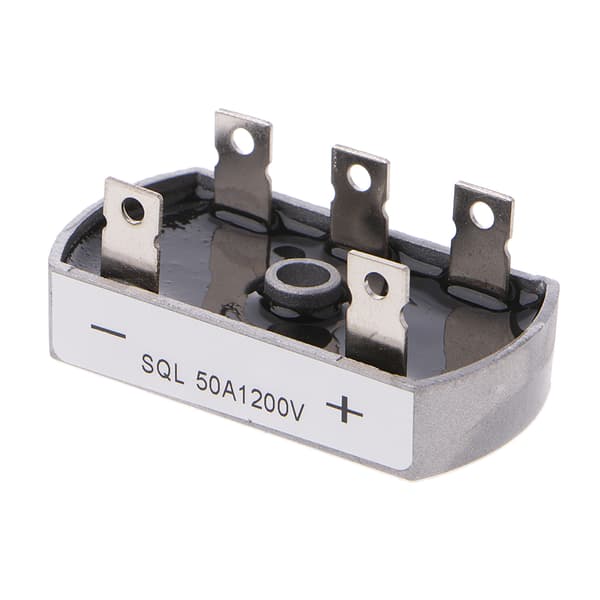 50A 1200V Alumiinikotelo 3-vaihe Diotisiltakomponentti 50Amp SQL50A Mo