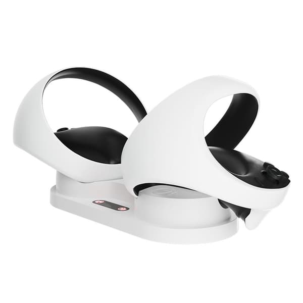 Multifunksjonell kontrollerladestasjon for PS VR2-håndtak og displaystativ