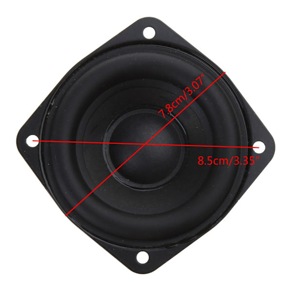 3-tums Högtalare 4 Ohm 20W Hög Effekt - Högtalare - Full Range Horn