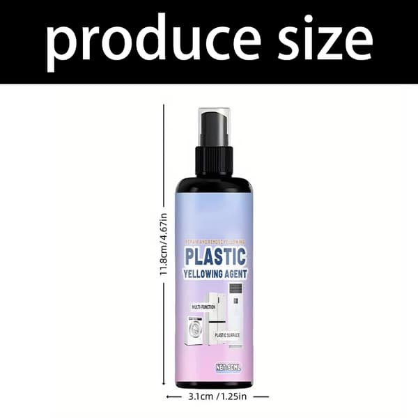 50/100 ml restaureringsmiddel med håndklæde pletfjerner apparat gulningsfjerner null - 100ml