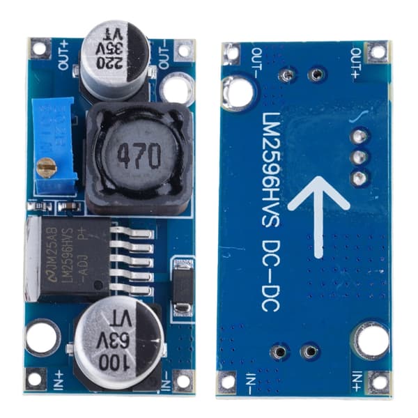 Effektive justerbare buck-omformere for LED-belysning og elektronisk prototyping