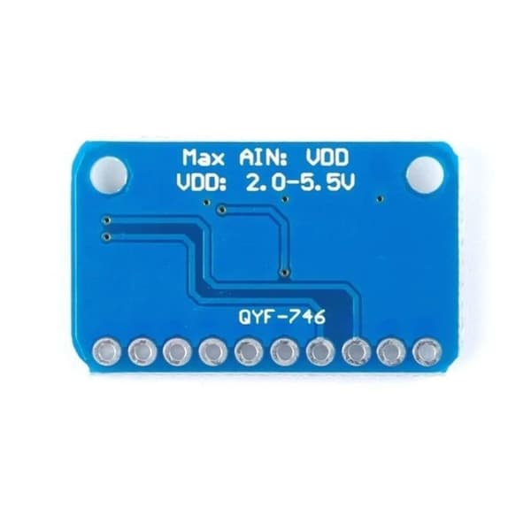 Liten 12-bits ADS1015 ADC utviklingsmodul for sensorer, grensesnitt, datalogging 2 sets