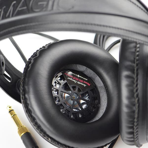 Hodebånd i elastisk lærmateriale for Superlux HD-681B hodetelefoner Black