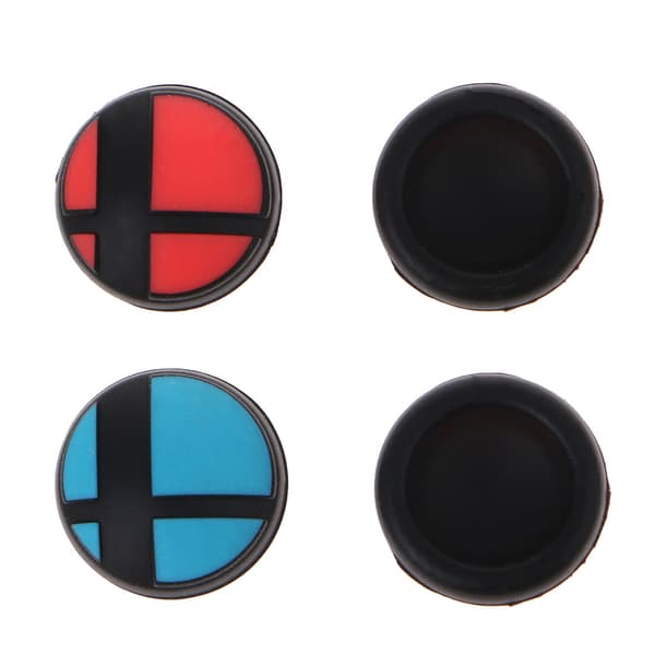 Gamepad Tommelfingergreb Hætte Joystick Cover til Switch Controller Tommelfingerstænger Blue