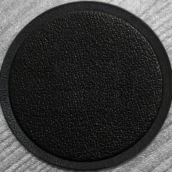 Universell magnetisk disk i metall, stativtillbehör för telefon, självhäftande Black