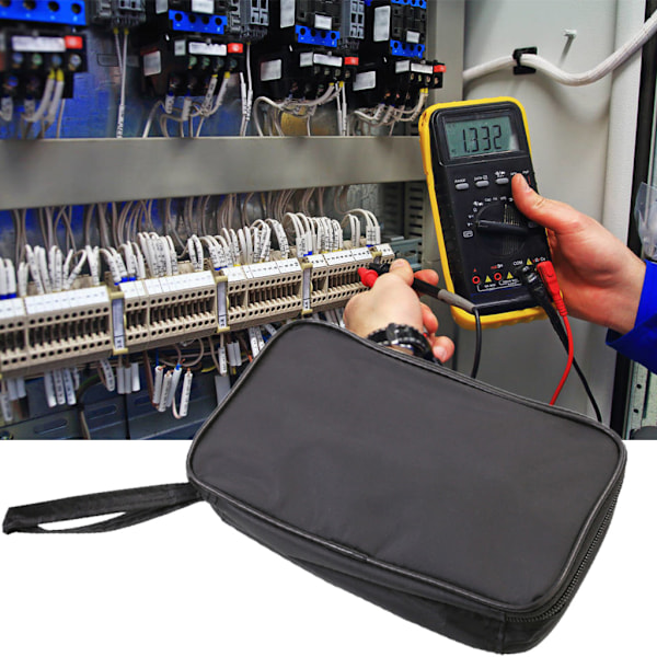 Multimeterfodral - Digital Multimeter Väska för Förvaring och Skydd