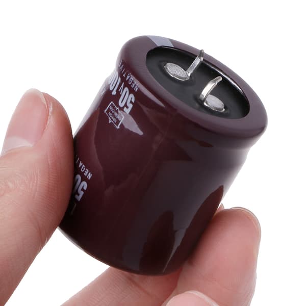 10000uF 50V 105°C Elektrolytkondensator för ström, Snap Fit