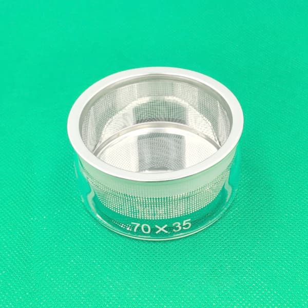 Ur Modifikation Tilbehørssæt Med Glasoliebeholder og Robust Rustfrit Stålnet 60x30mm