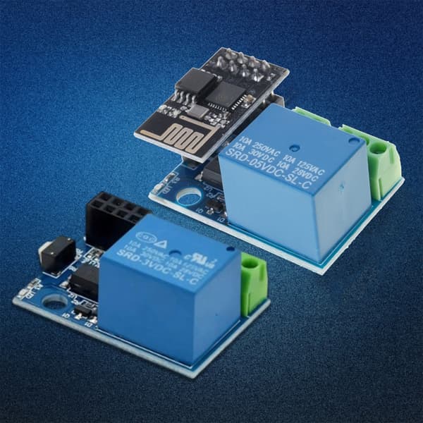 ESP8266 Basert ESP01S Relémodul med Android-appstøtte for IoT-hjemmeautomatiseringssystemer Mobil enhetsintegrasjon null - ESP 01S