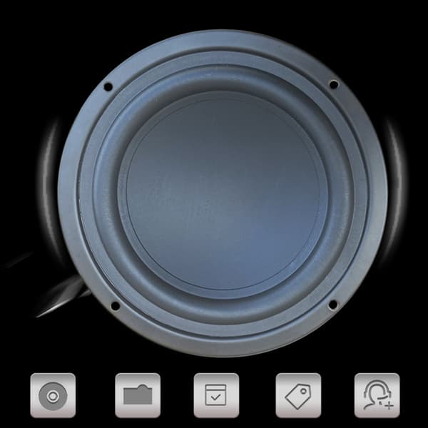 Stilren 4Ohm Subwoofer Högtalarkomponent För Moderna Musiksystem Tillbehör null - Square