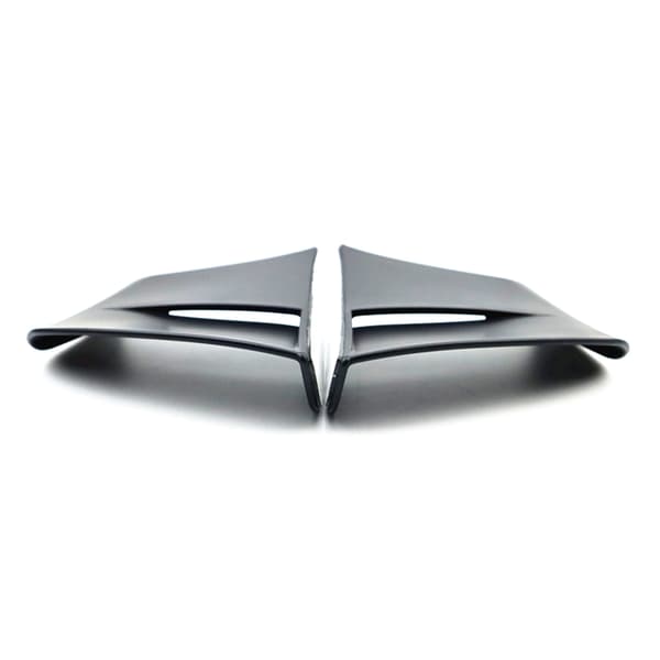 Spoiler Aerodynamisk Vinge Motorcykel Tilbehør Sidekåbe Winglets Vindvinge Glossy black