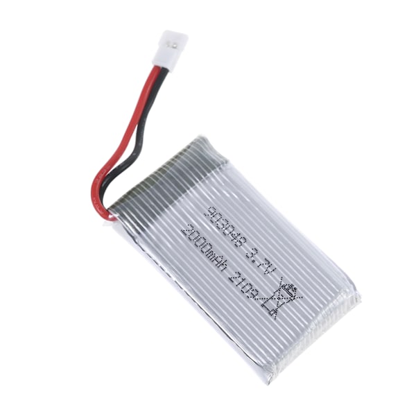 3.7V 2000mAh Lipo Batteri 903048 Li-ion Batteri/Laddare RC Quadcopter Reparationsdelar för KY601S H11D H11C RC Drönare Only usb charger
