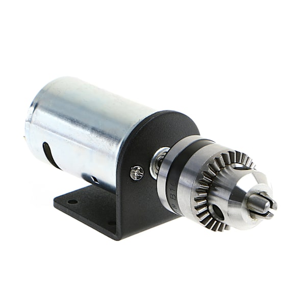Ny Handborr DIY Drejbankspress 555 Motor för med 1/8\" Chuck + Monteringsfäste 12-