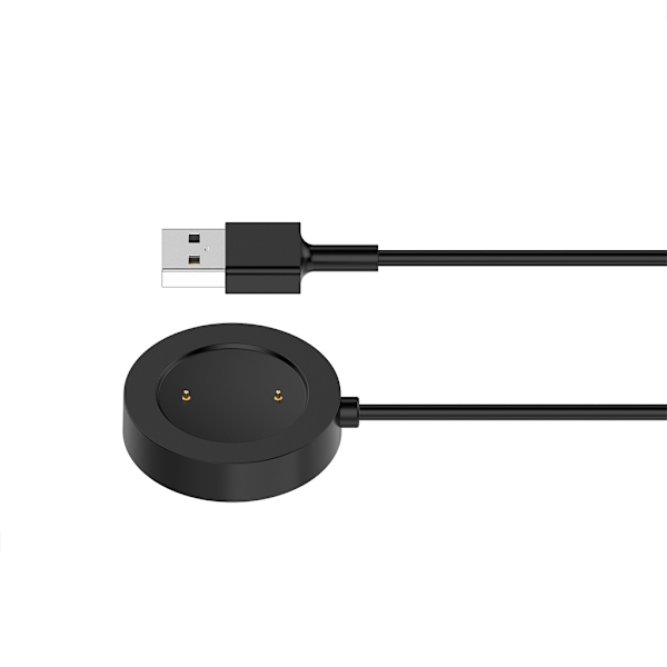 Laddningskabel Docka Strömadapter Sladd Laddare för Haylou-RS3 LS04 Black
