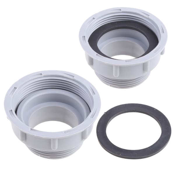 Professionel Køkken Silke Vask Adapter Reducer Afløbsrør Samling Fitting Gevind Slange Connector Tilbehør B