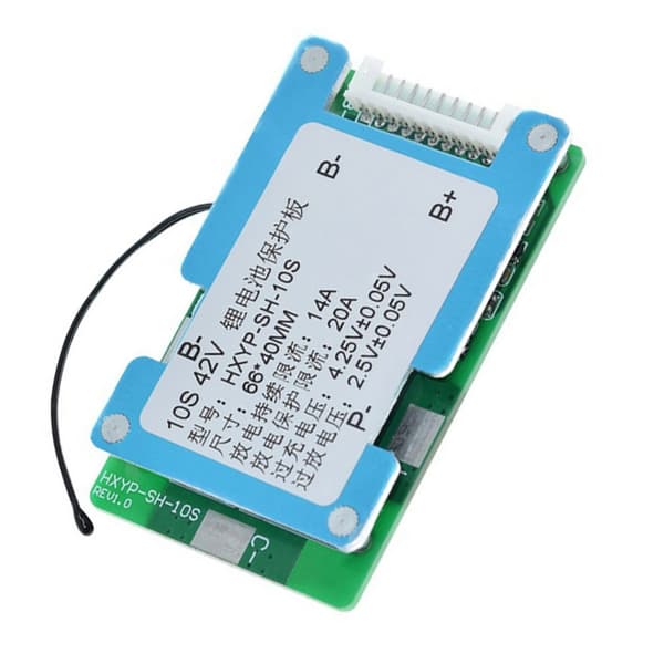 10S 42V Batteribeskyttelsesmodul 15A Ladestrøm Temperaturkontrollbeskyttelse